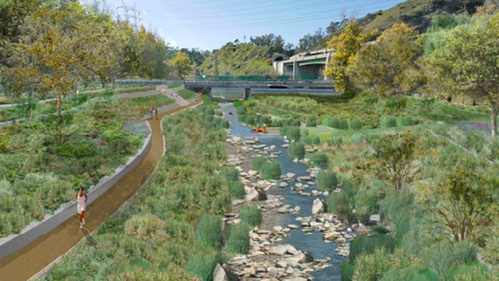 River Restoration 11Mile Makeover of the LA River is Moving Right