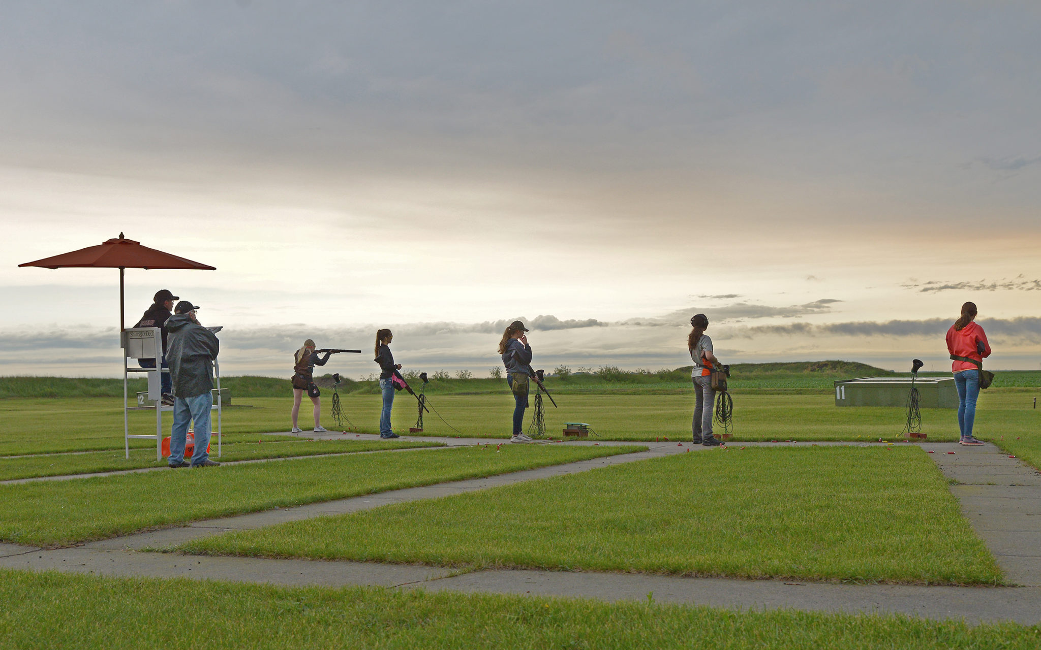 Clay target shooting competition growing in popularity with students