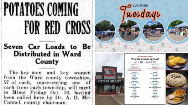 Happening Today in Minot, 10/15/2024