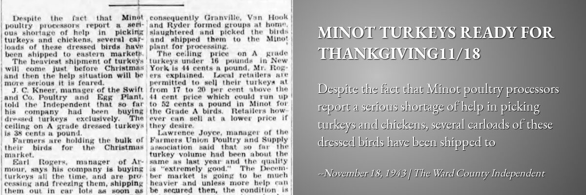 November 18, 1943, The Ward County Independent