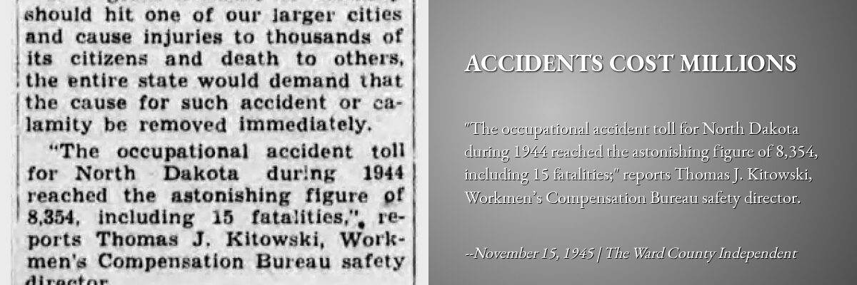 November 15, 1945, The Ward County Independent