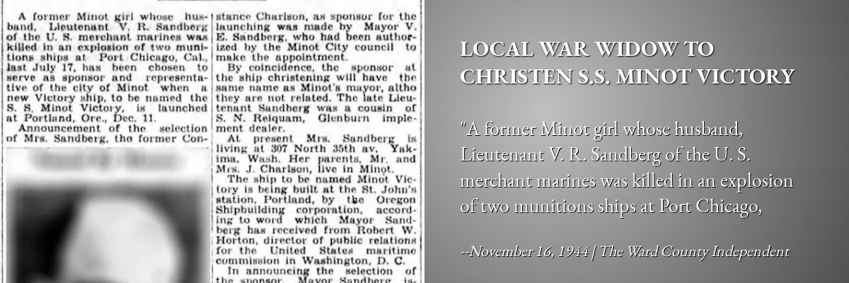 November 16, 1944, The Ward County Independent