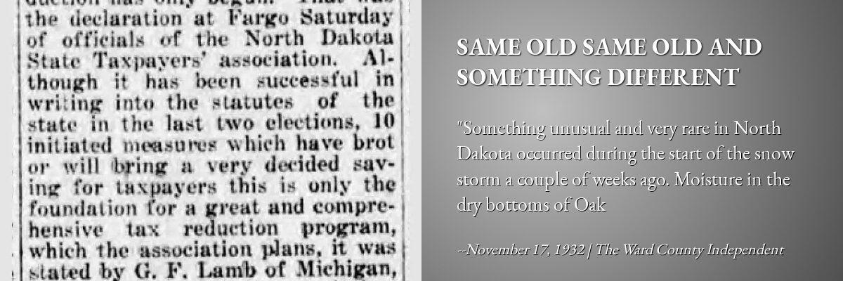 November 17, 1932, The Ward County Independent