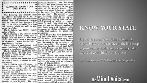 December 6, 1923, The Ward County Independent