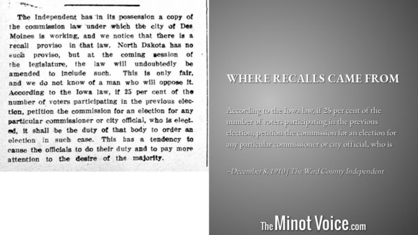 December 8, 1910, The Ward County Independent