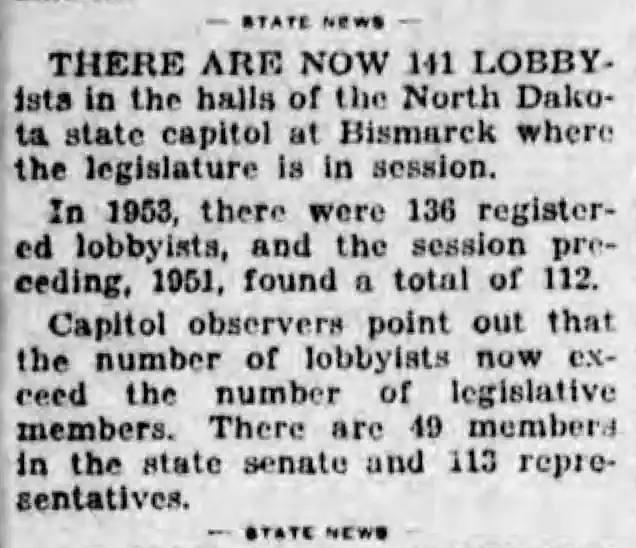 Let the Lobbying Begin