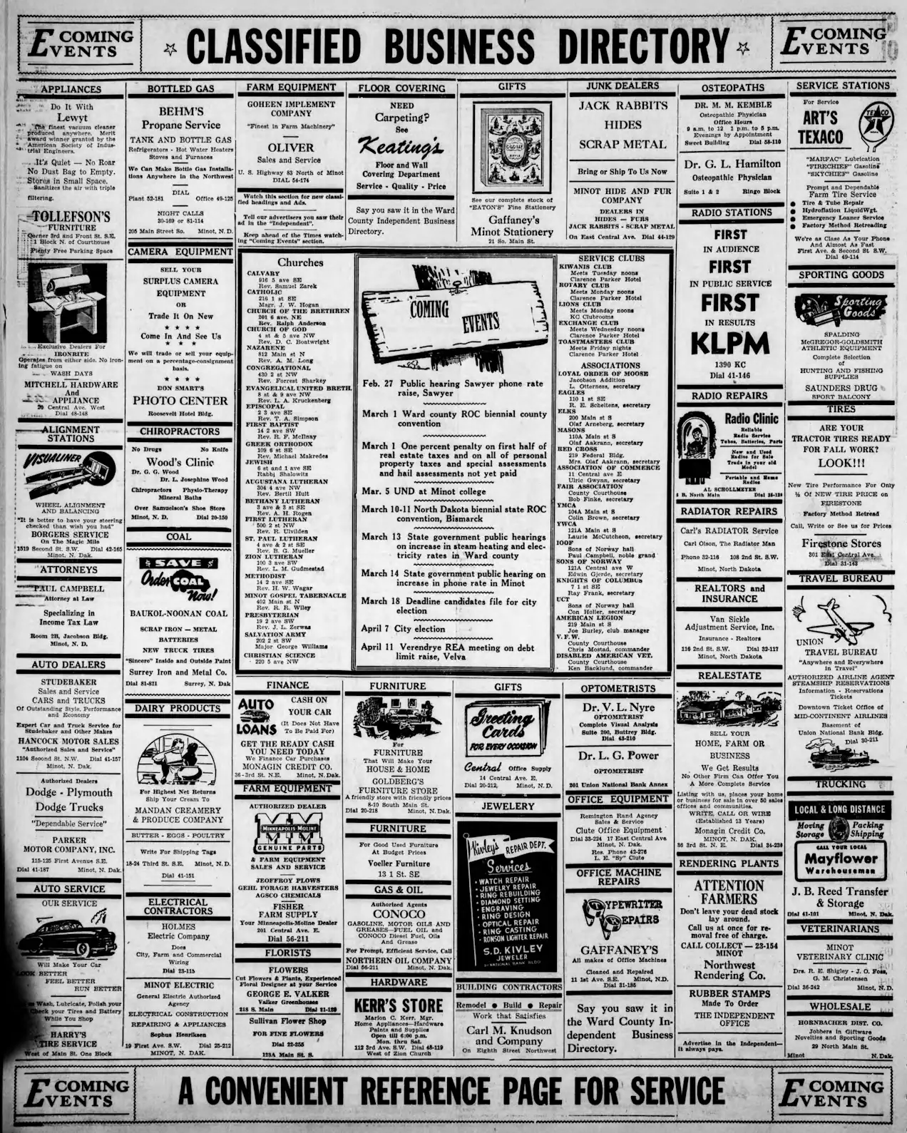 Before the Yellow Pages