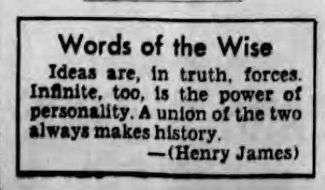 Words of the Wise