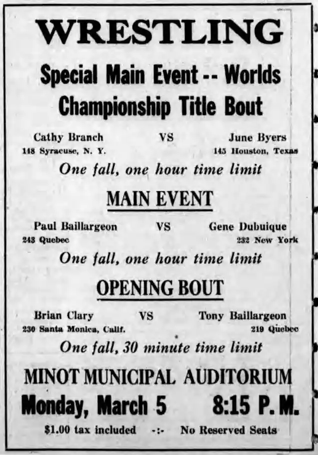 Worlds Championship Title Bout