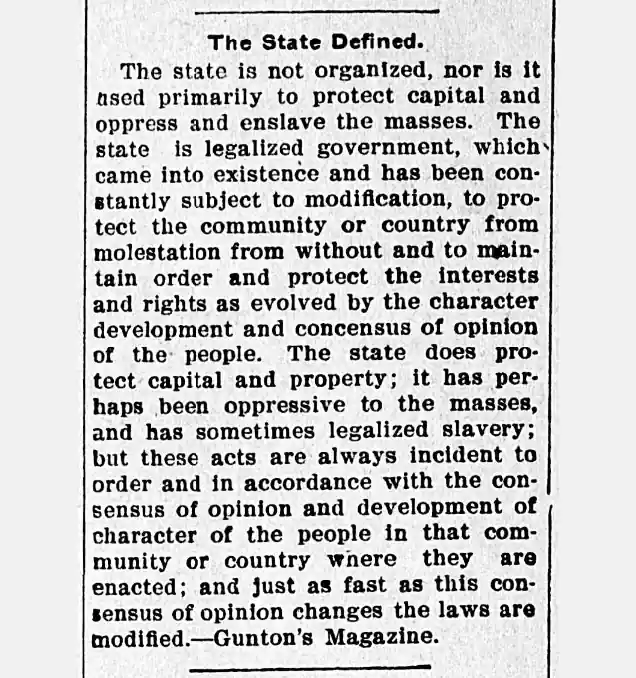 The State Defined