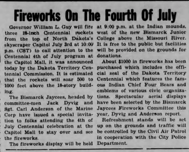 Fireworks on the Fourth!