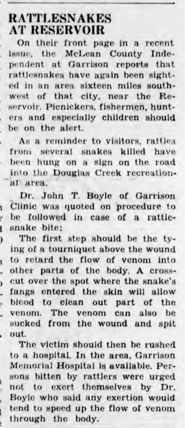 Snakes in the Lakes