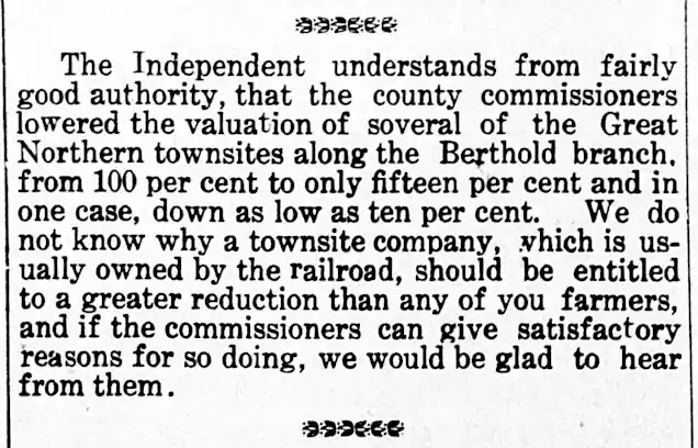 Property Tax Funny Business