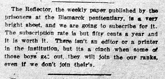 Jailbird Journalists Put Out Penitentiary Paper