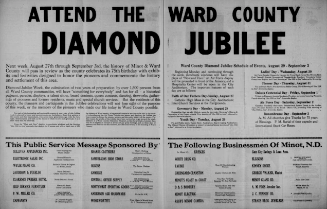 Minot's Diamond Jubilee