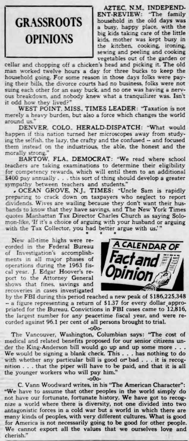 On This Day | Grass Roots Opinions – TheMinotVoice.com