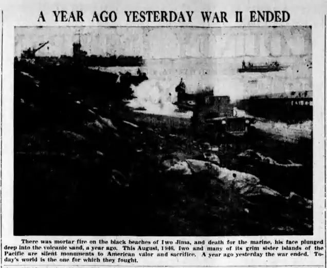 One Day, One Year, and 80 Years Ago