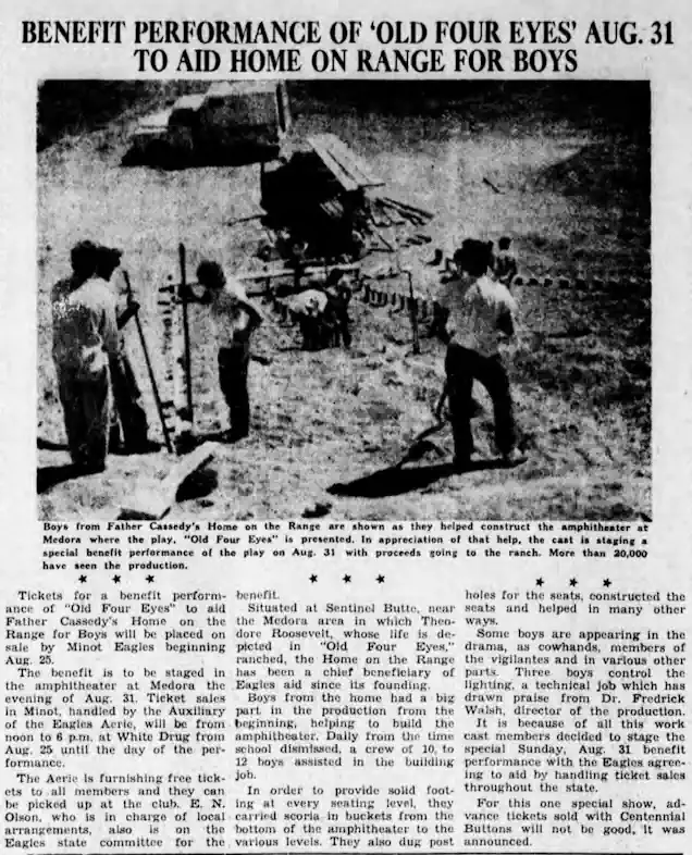 Building the Burning Hills Amphitheater