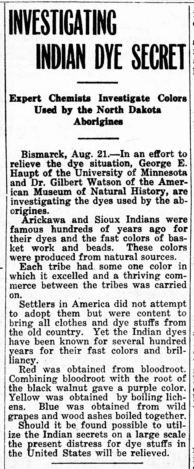 Seeking Out Native Secrets