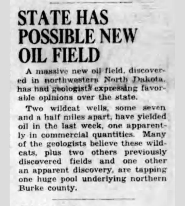 Oil Exploration Yields New Field