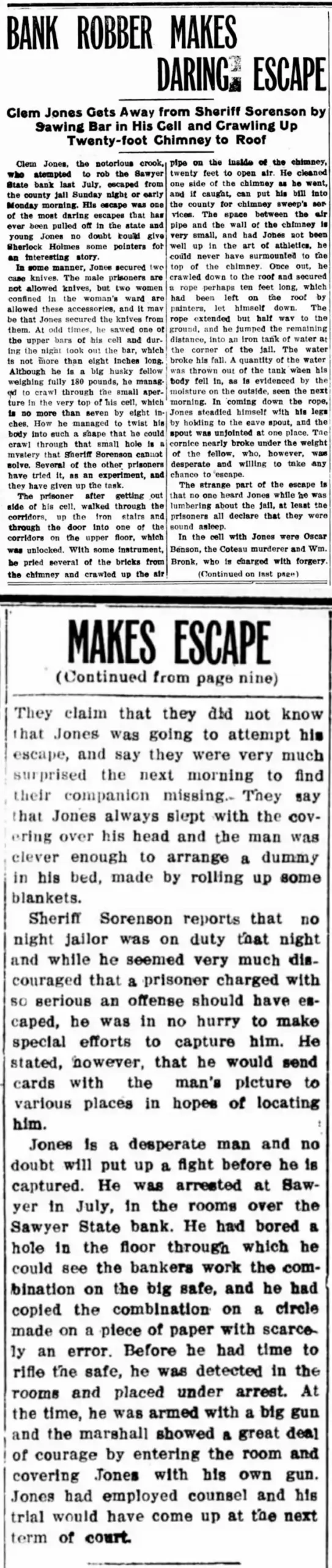Daring Escape