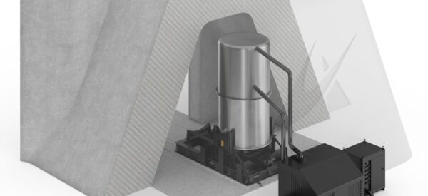 Military Base scaled nuclear reactor