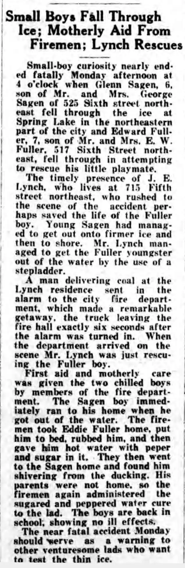 A Timely Warning From the Past