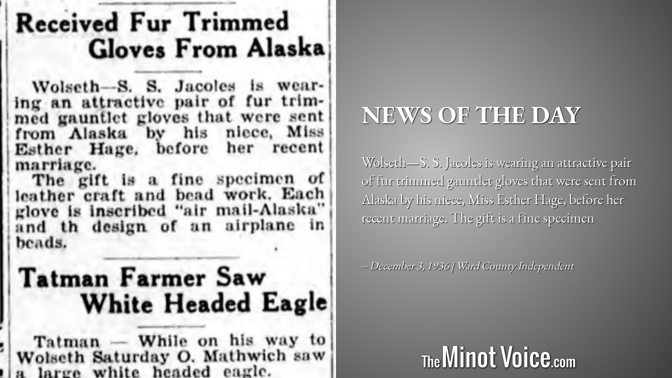 On This Day | News of the Day – TheMinotVoice.com